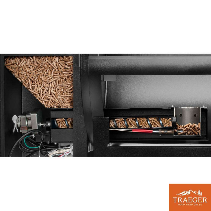 Barbecue Ironwood 650 : acier, noir, L.56cm