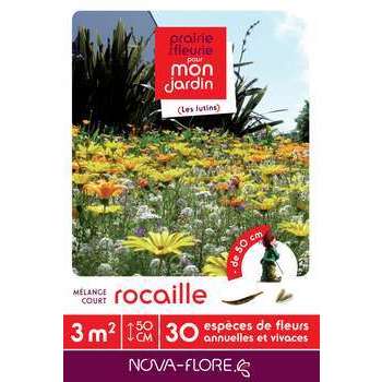 Mélange fleuri  Rocaille  : 16 g