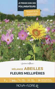 Mélange je fais la vie belle aux abeilles