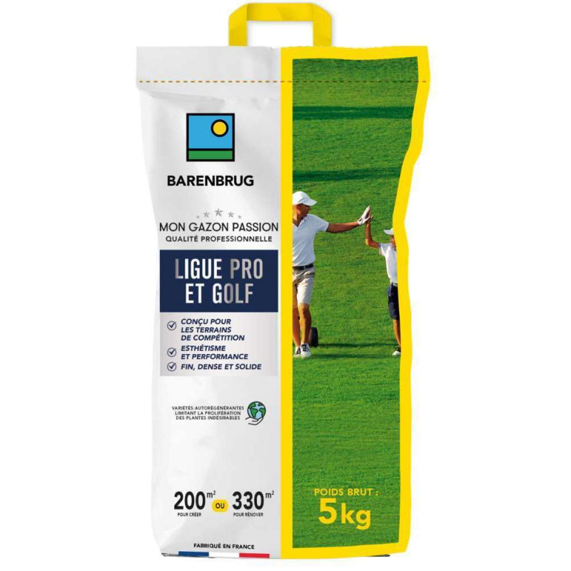 Gazon Ligue pro et golf - sac de 5kg