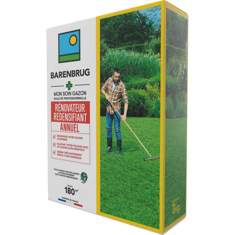 Gazon Rénovateur redensifiant - boite de 3kg