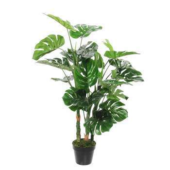 Monstera artificiel, en pot H100cm