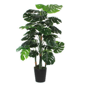 Monstera artificiel, en pot H140cm