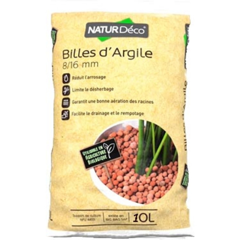 Billes d'argile 10L
