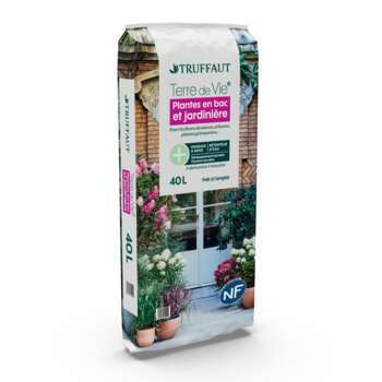 Terreau 'Terre de Vie®' pour plantes en bacs et ja