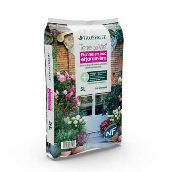 Terreau 'Terre de Vie®' pour plantes en bacs et ja