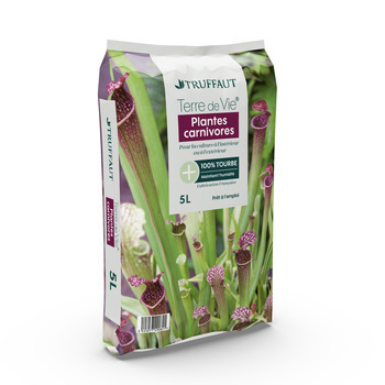 Terreau pour plantes carnivores - sac de 5 litres
