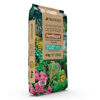 Amendement organique 4kg : fertilisant