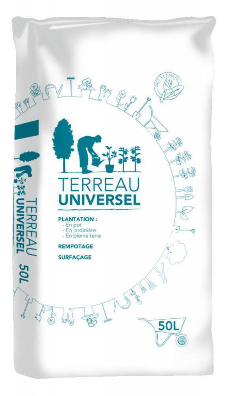 Terreau universel : sac, 50l