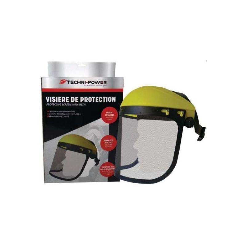 Visiere de protection grillagee techni-power