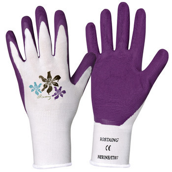 Gant en maille polyamide enduction fine de latex m