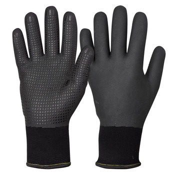 Gants jardin : imperméables, noirs, T11