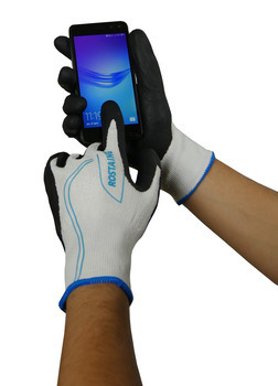 Gants manutention : homme, tactiles, t. 10