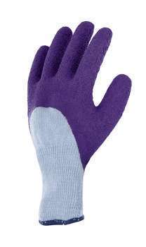 Gant rosier en latex violet T9