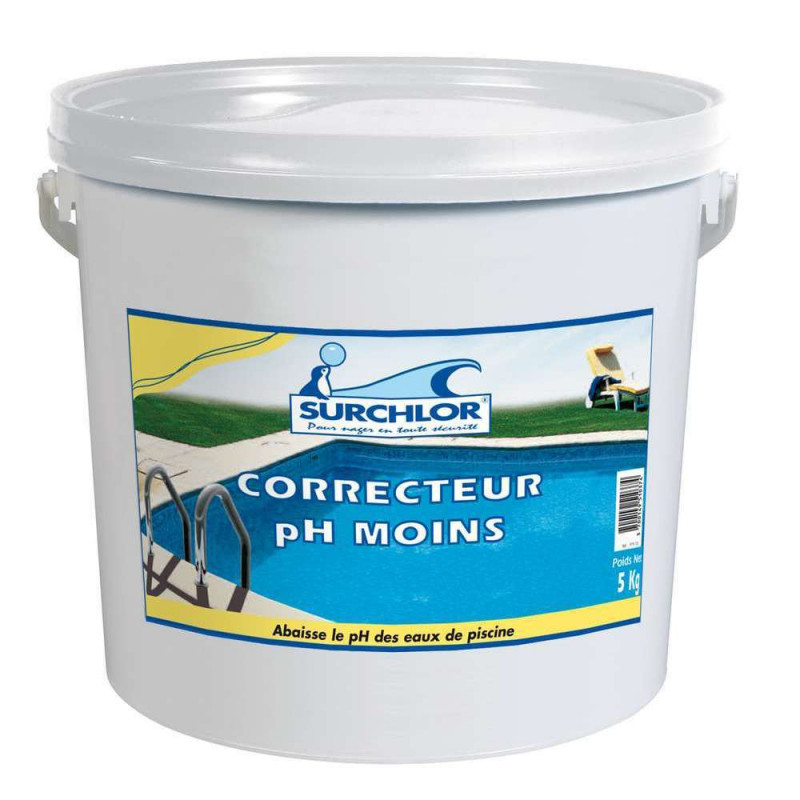 Correcteur de ph moins surchlor : 5kg