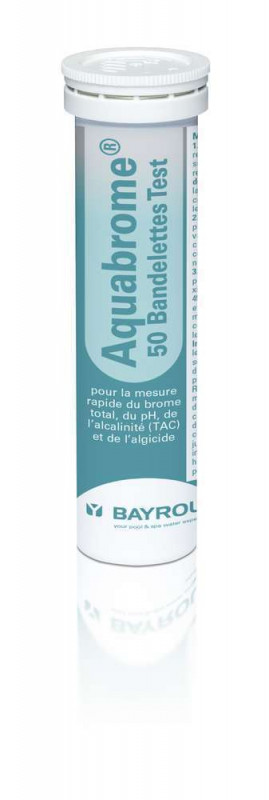 Bandelette de test rapide pour piscine Aquabrome -