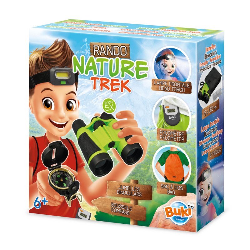 Kit de randonnée nature comprenant 5 accessoires