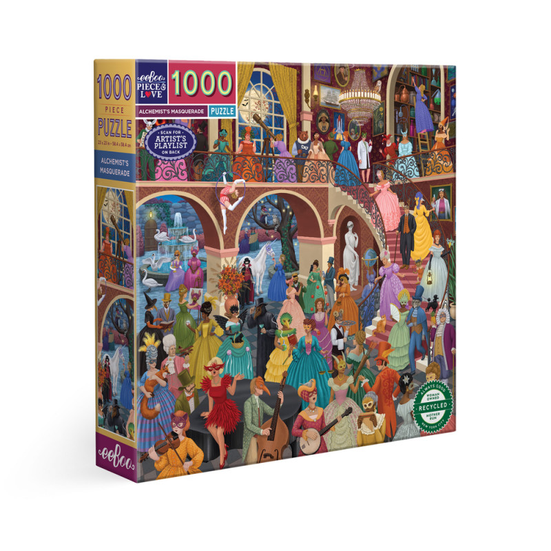 Puzzle Alchemists Masquerade, coloris mixte - 1000