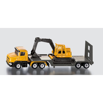 camion avec excavateur : échelle 1/64éme