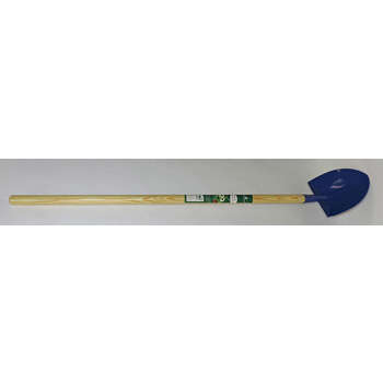Pelle ronde de jardin bleue emmanchée pour enfant