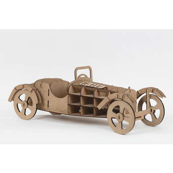 Maquette (grand format), en bois - Voiture