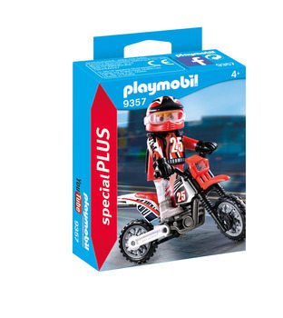 Figurine : Pilote de motocross