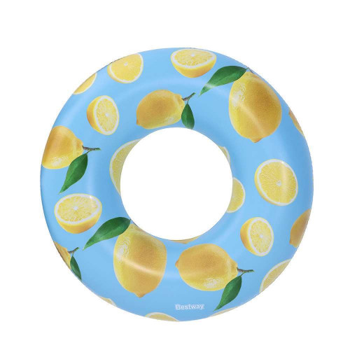 Bouée ronde D119cm parfumée citron