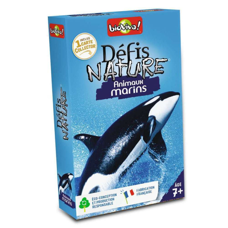 Jeu défis nature Animaux marins