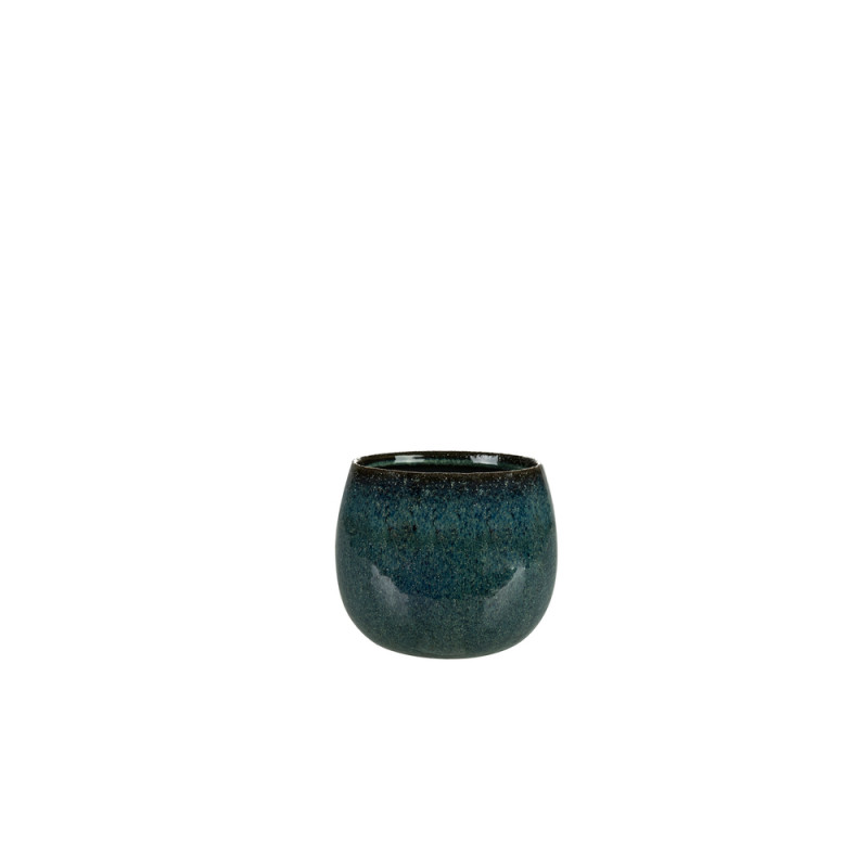 Cache-pot Odile Petrol D15 H13 cm