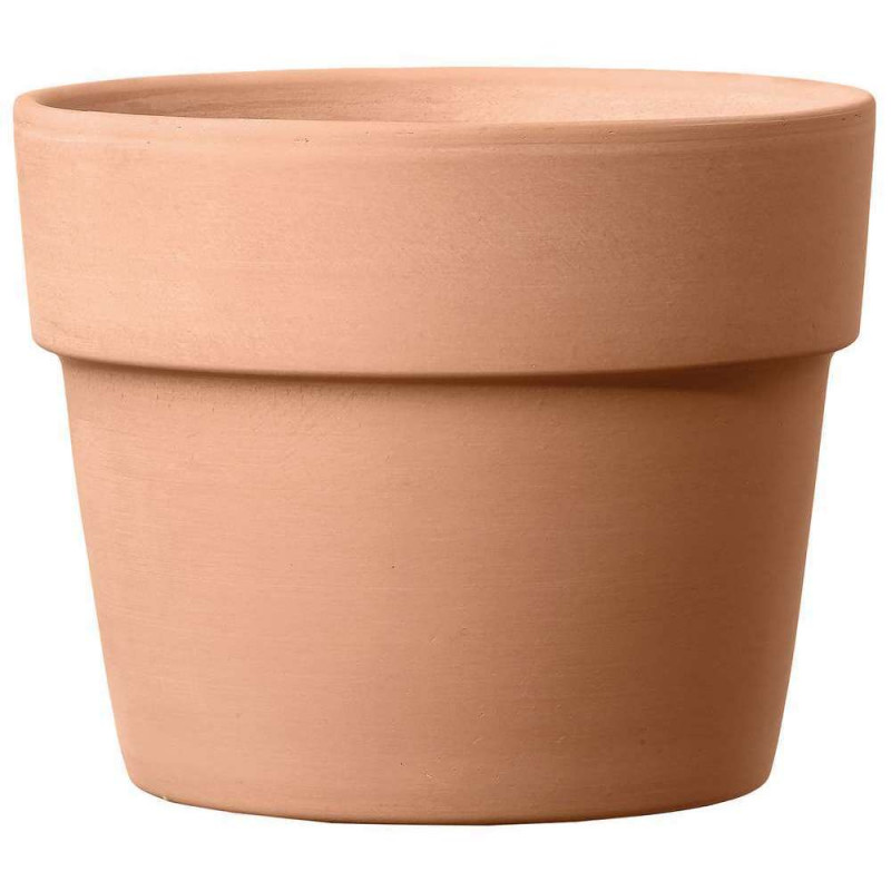 Pot Vaso Perfetto White en terre cuite - H. 23,6 x