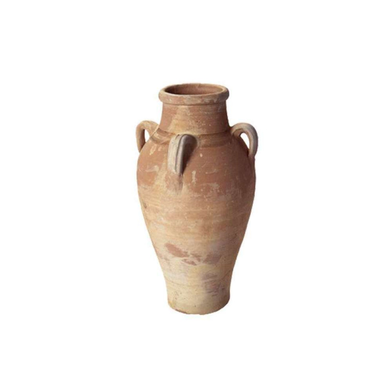Jarre Hammamet en terre cuite naturelle - H. 60cm