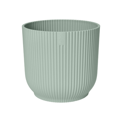 Cache-pot Vibes Fold rond Ø18cm vert sorbet