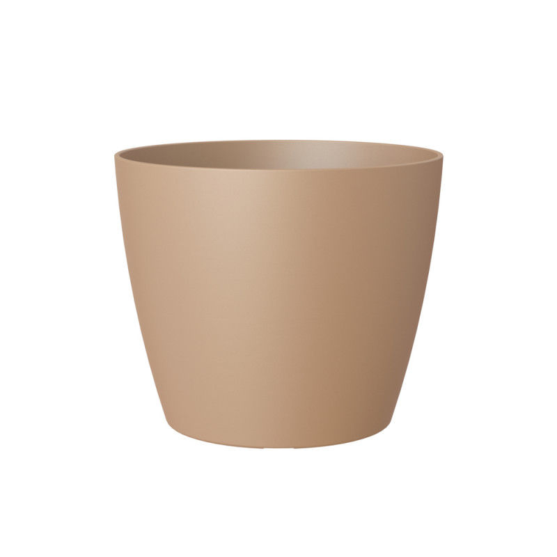 Cache-pot d'intérieur San Remo en plastique beige