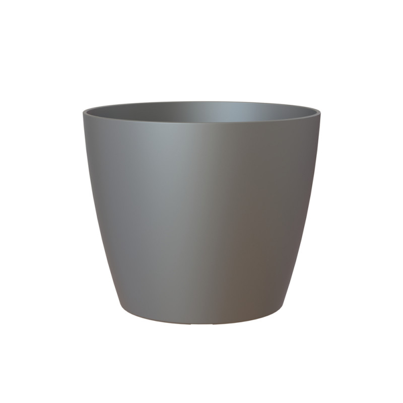 Cache-pot d'intérieur San Remo en plastique anthra