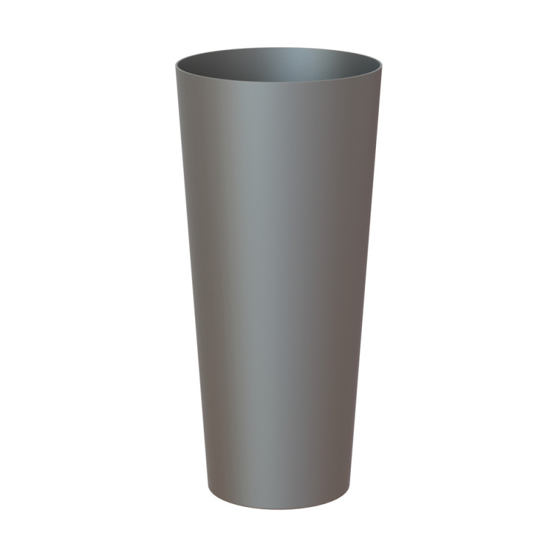 Pot d'intérieur Porto en plastique anthracite Ø37