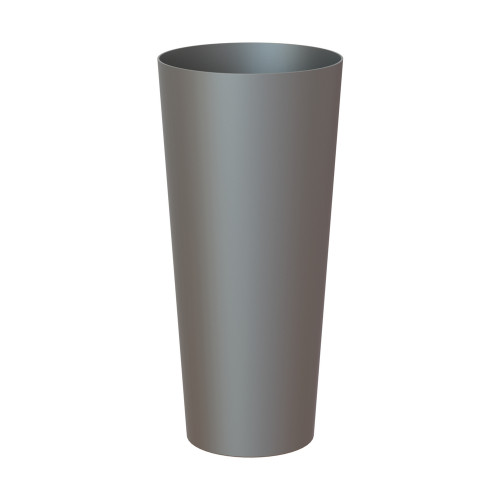 Pot d'intérieur Porto en plastique anthracite Ø37