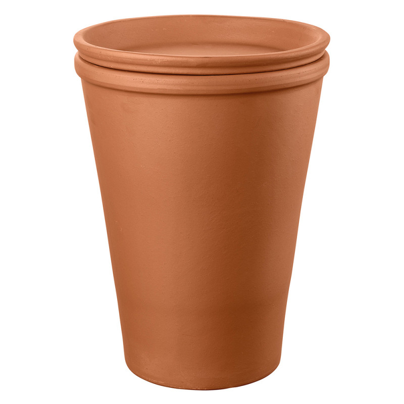 Pot d'irrigation AquaDo en terre cuite - D. 19,4xH