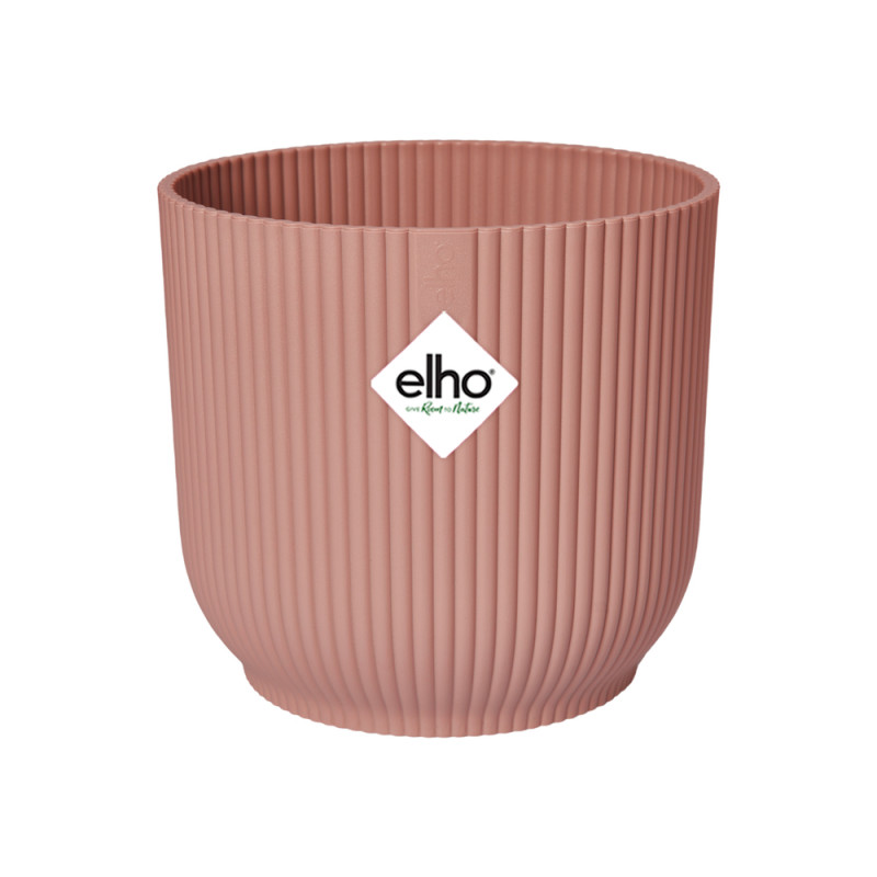 Cache-pot Vibes fold , coloris rose poudré - D. 14