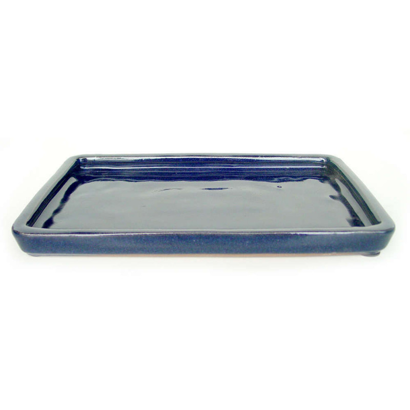 Plateau rectangulaire, en grès L. 14. 5 x l. 9. 5