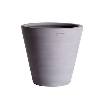 Cuvier Contemporain en terre cuite grise Ø 36 x H.