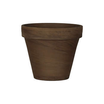 Pot horticole en terre cuite, basalt Ø 13,4 cm