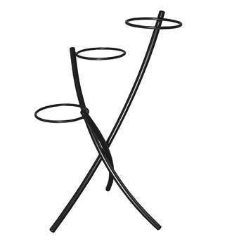 Porte plante 3p tube anthracite