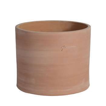 Pot Cylindrique en terre cuite D. 17 x H13cm