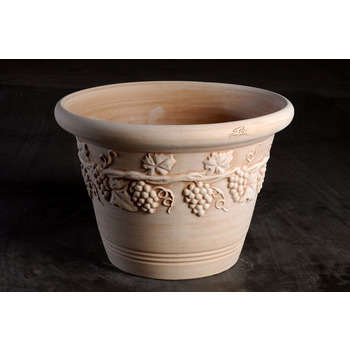 Cuvier Raisin en terre cuite Ø 47 x H. 36cm