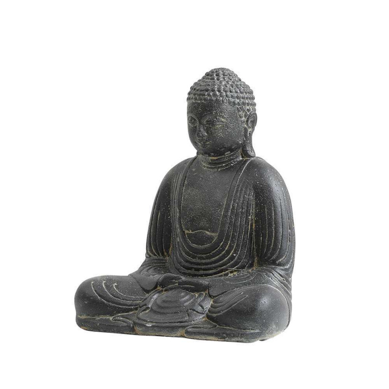 Statue Bouddha Japonais assis - H.21cm