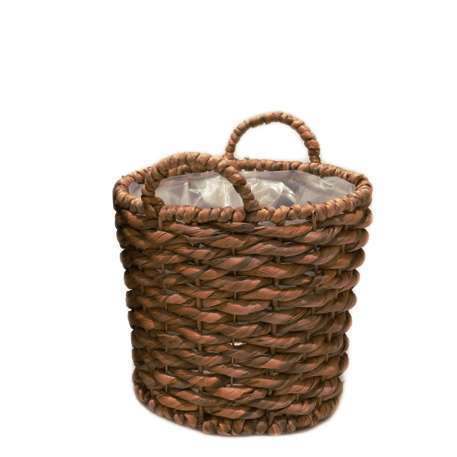Cache Pot Java Marron Foncé Ø15cm
