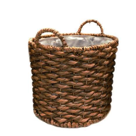 Cache Pot Java Marron Foncé Ø20cm