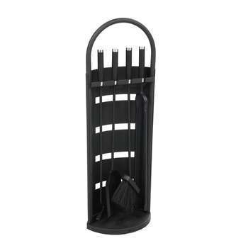 Valet ajoure couleur noir - H76cm