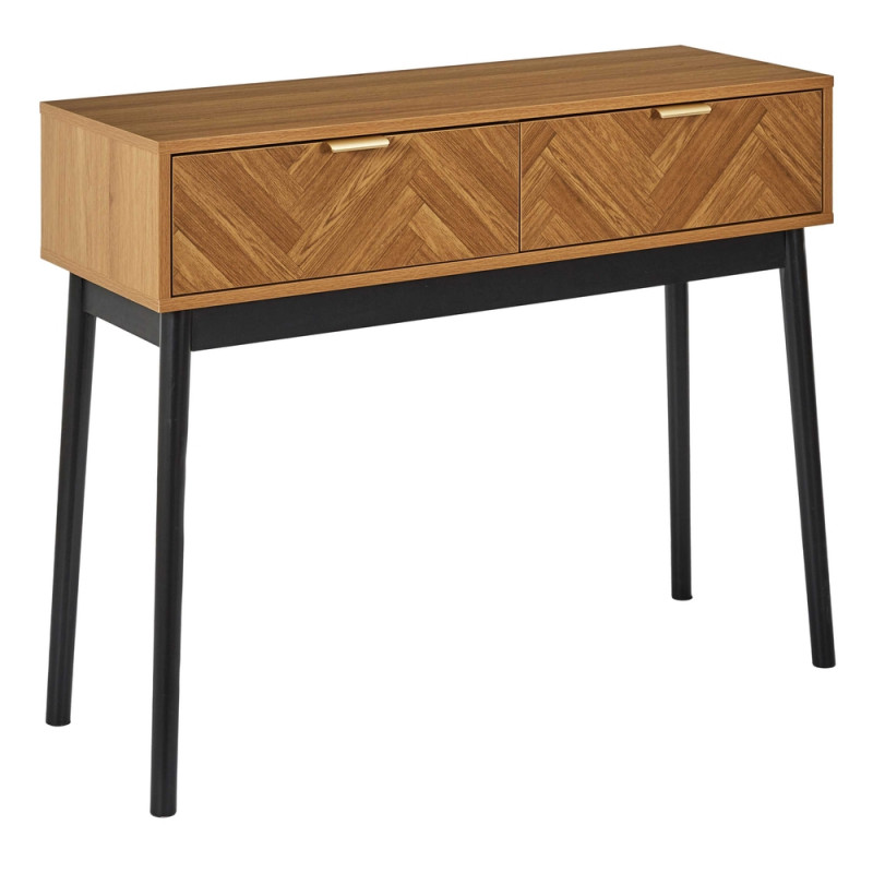 Meuble console en bois Felix - L. 100xl. 35xH. 80c