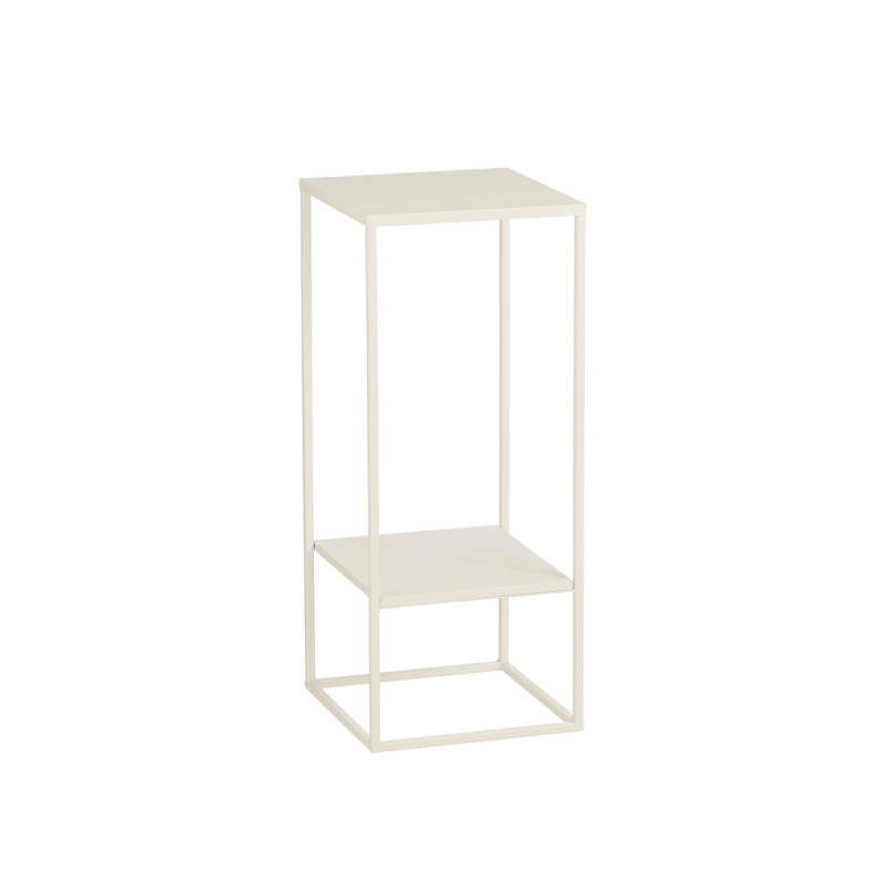 Table de service 'Eline', coloris crème - L. 25xl.